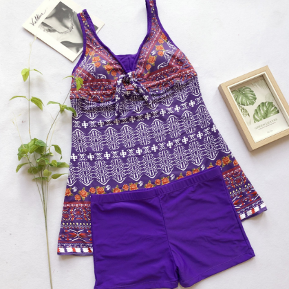 Women's Printed Swimsuit With..