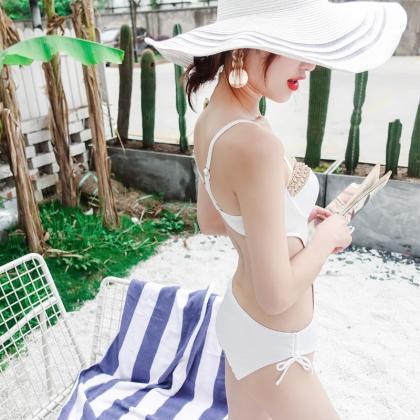 Fashionable And Sexy One Piece Triangle Swimsuit