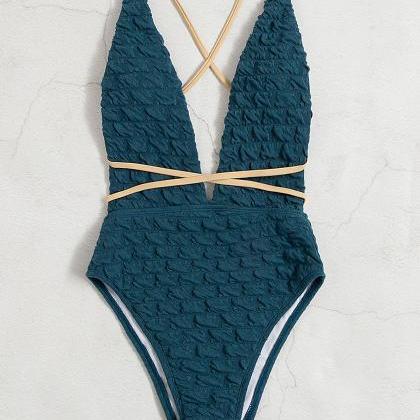 One-piece Bikini Outer Single Swimsuit European..