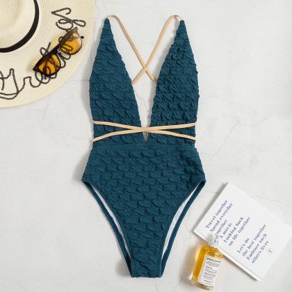 One-piece Bikini Outer Single Swimsuit European..