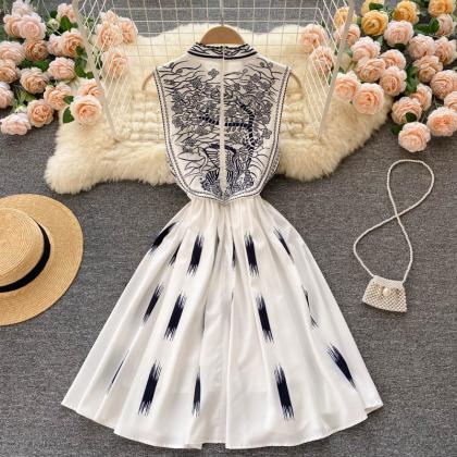 Palace Style Small Dress, High-end..