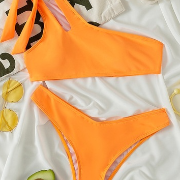 Sexy Swimsuit Women's Solid Color..