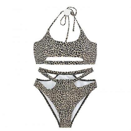 Slimming And Sexy Vacation Swimsuit With A Hollow..