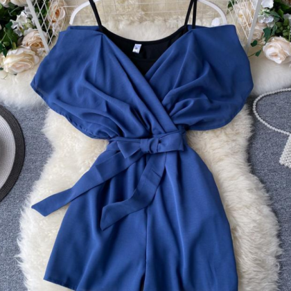 Fake Two-piece Set With Careful Design,..