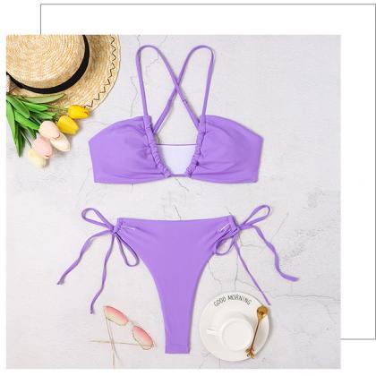 Straps Thong Swimsuit For Women