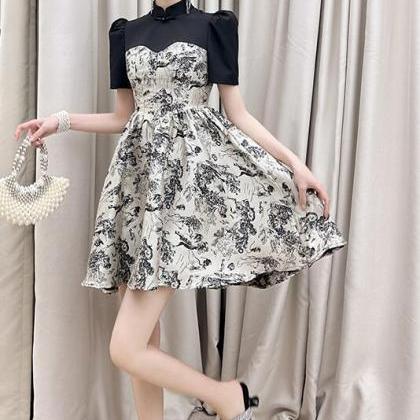 Cheongsam Daily Waist Show High Small Dress