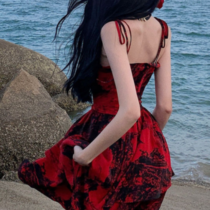 Floral Dress Summer Dress Women 2023 Seaside..