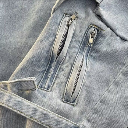 High Street Jeans For Men Couples Trend American..