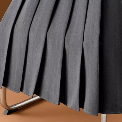 Gray Suit In The Long Skirt Women's..