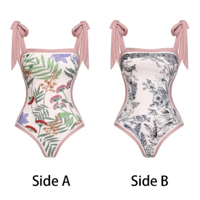 Double-sided Printing Sexy Thin Pure Fashion Swimwear