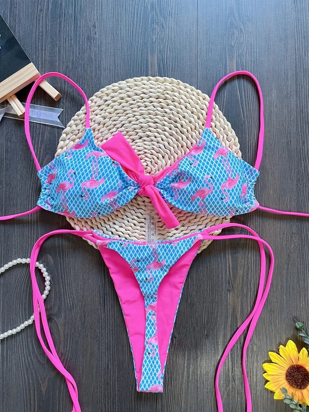 Flamingo print swimwear new arrivals