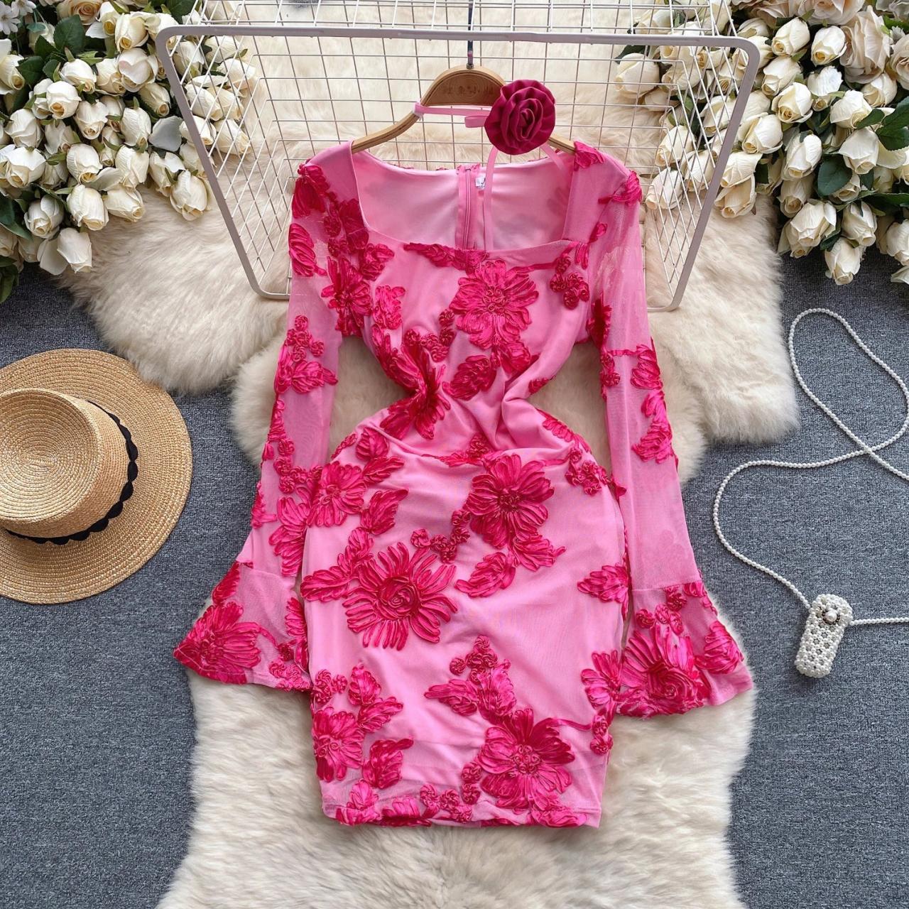 dress code for ladies day long tall lady in a black Stylish, luxurious girl chic on the street, female with 47.5 FABRIC main image 1