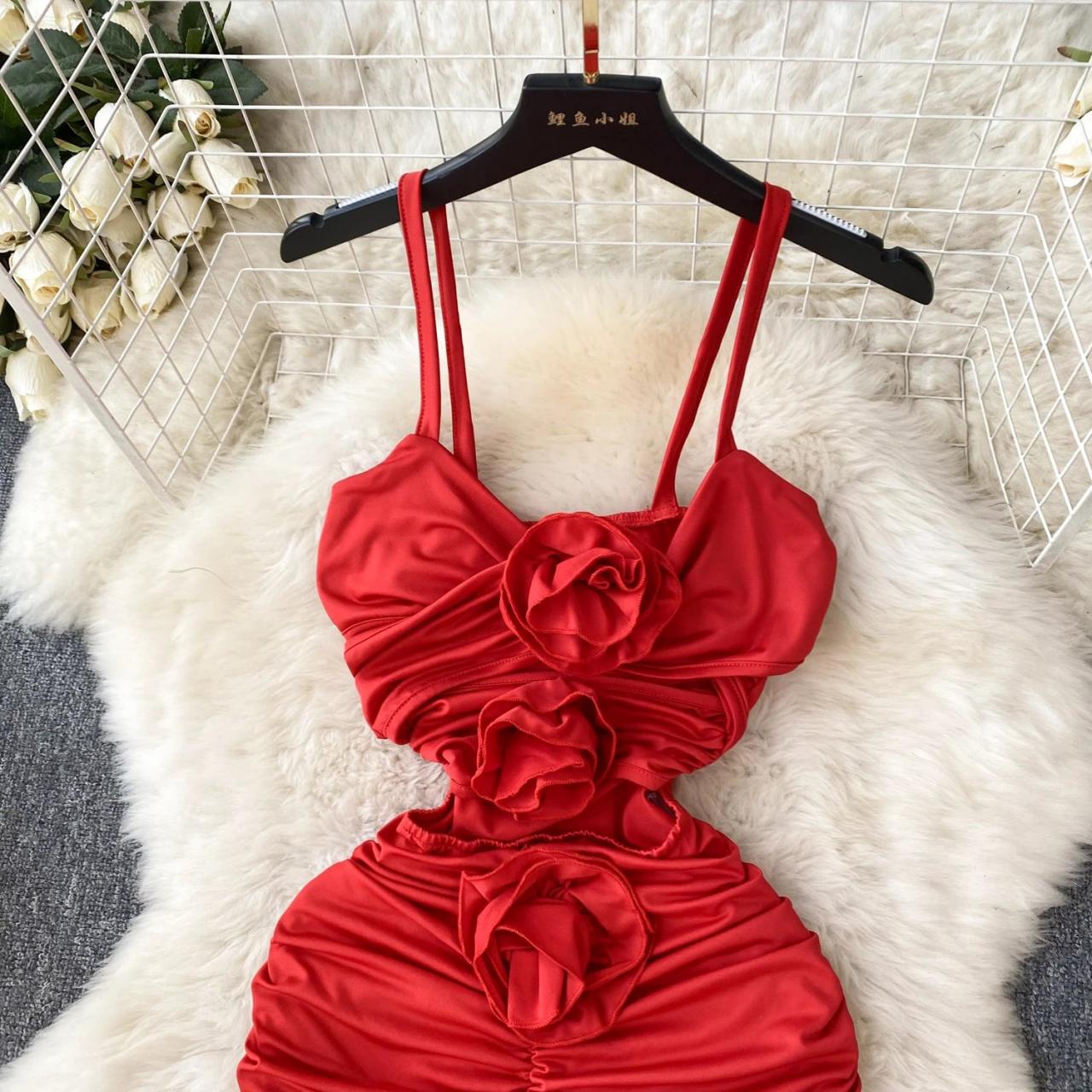 Red ruched bodycon dress best sale