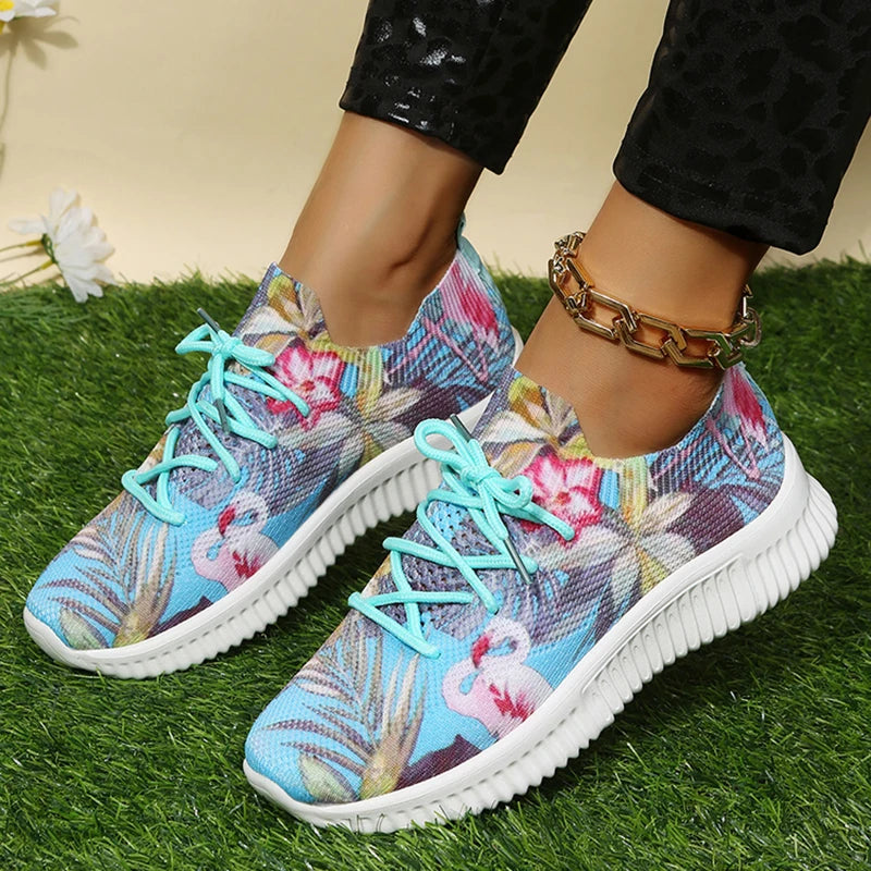 Floral athletic shoes discount