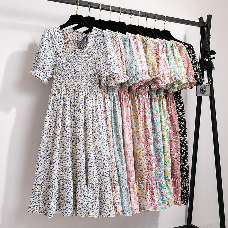 smocked off the shoulder dress Women’s Off Shoulder Smocked Summer Dress