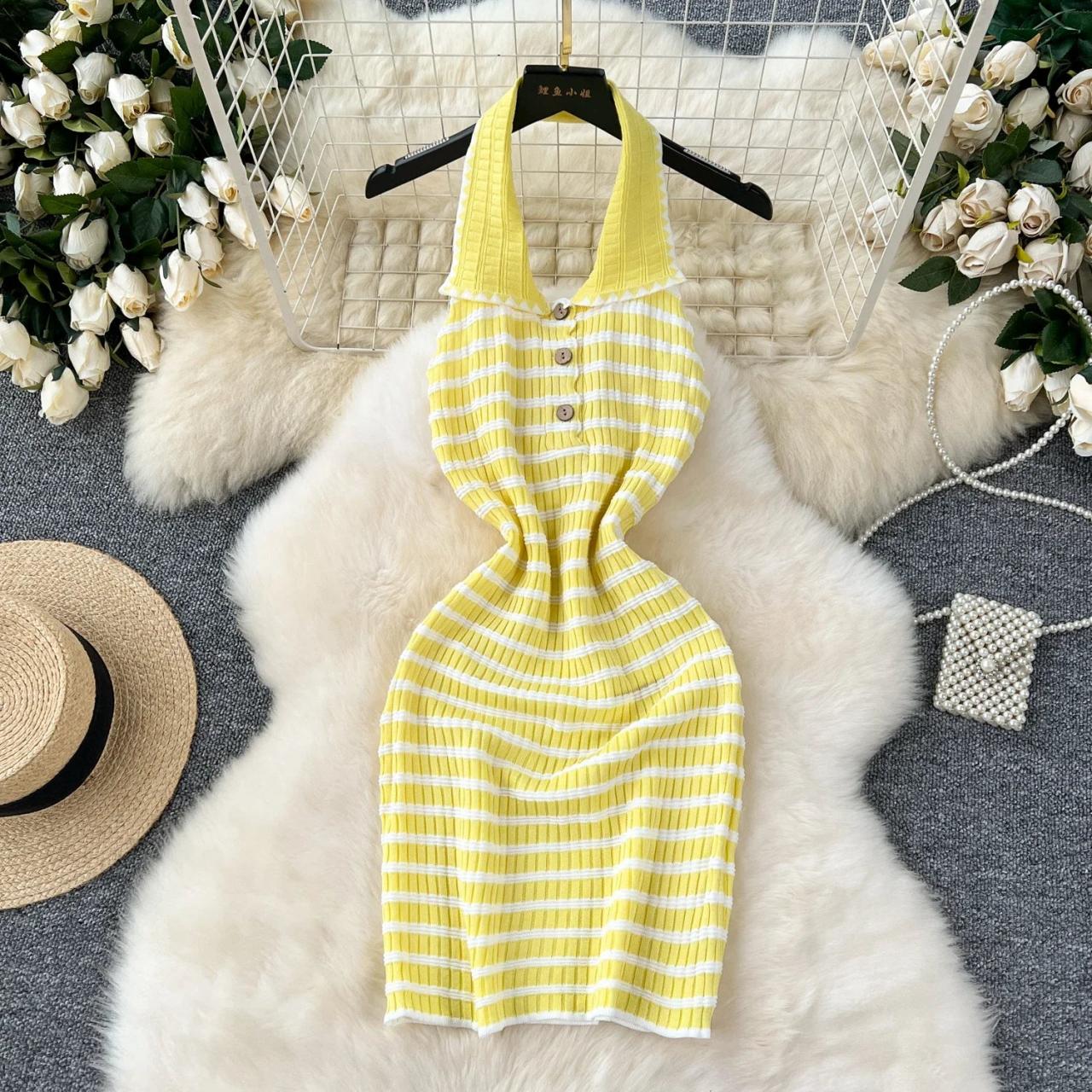 milly sheer knit cami dress Sheer Flutter Sleeve Knit Dress main image 0