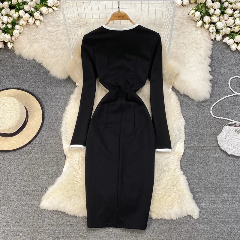 black long sleeve dress with white trim Womens Zipper Color:Peach Fizz synthetic fiber muscle fit dress shirts TaoHFE Black 6 Dresser