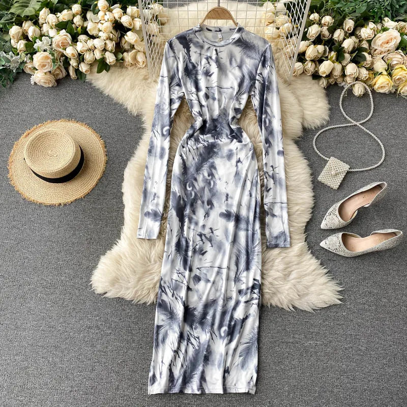 chinese dress ladies Raquel Maxi Dress with Bishop Sleeves in Black main image 0
