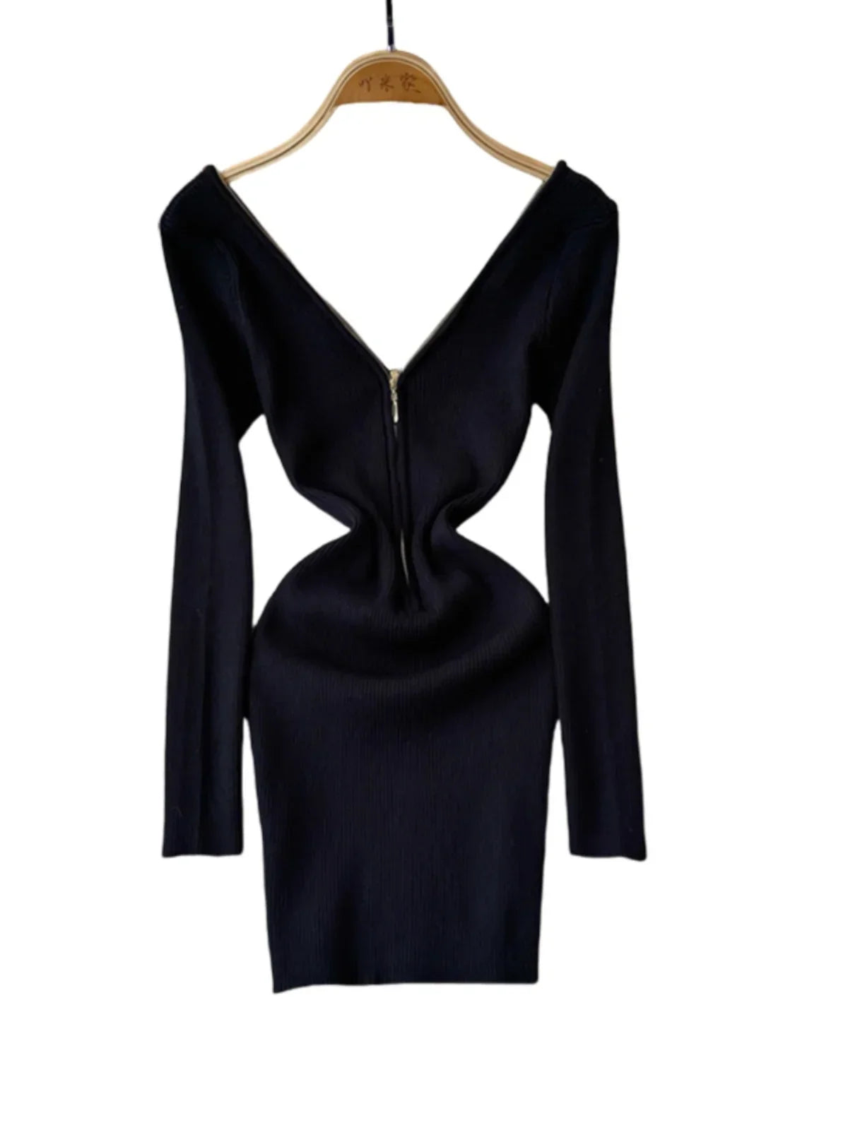 long sleeve bodycon dress with zipper Women Front Zip O Neck Micro Mini Long Fit Sleeve Party Cocktail Bodycon  Clubwear Zipper Split Evening Short Dress/ Perfect for Girls Gift – Elaina  Fashion