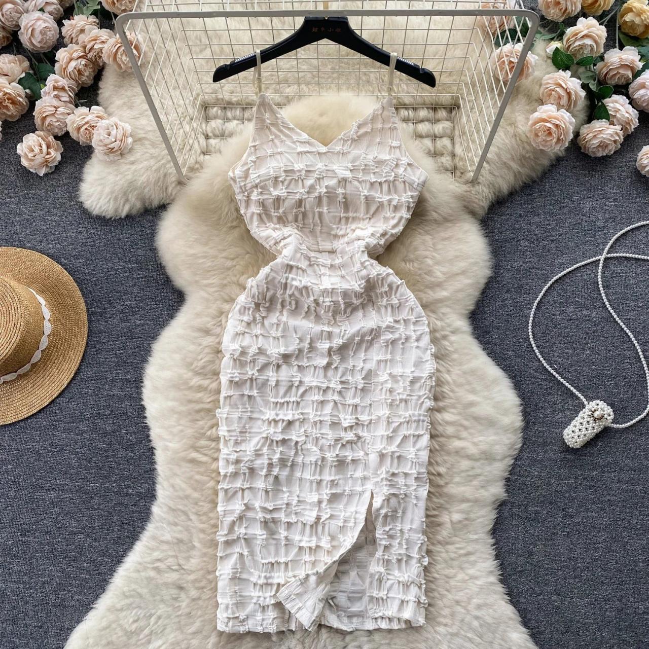 knee length dresses for ladies Venice Ruched Midi Dress main image 0