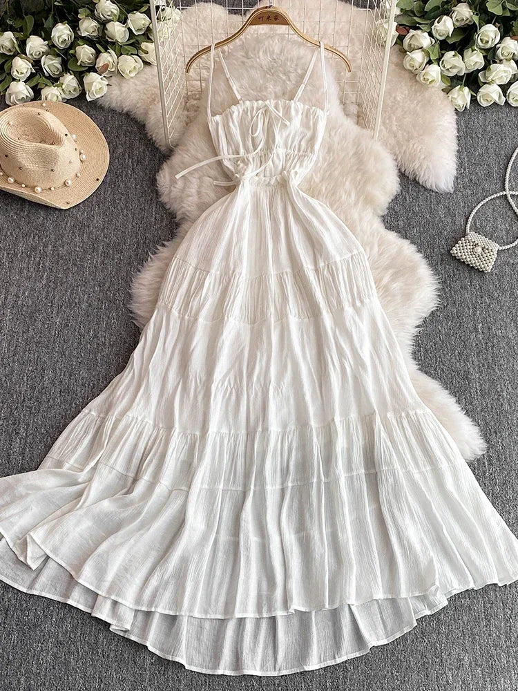 chinese dress ladies Designer Long Dresses for Women | Dress Maxi White | Shahida Parides Small main image 0