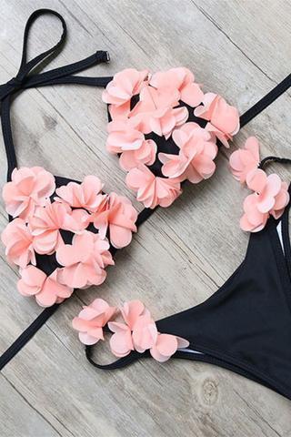Sweeted Floral Bathing Suit Beachwear Bikini Set