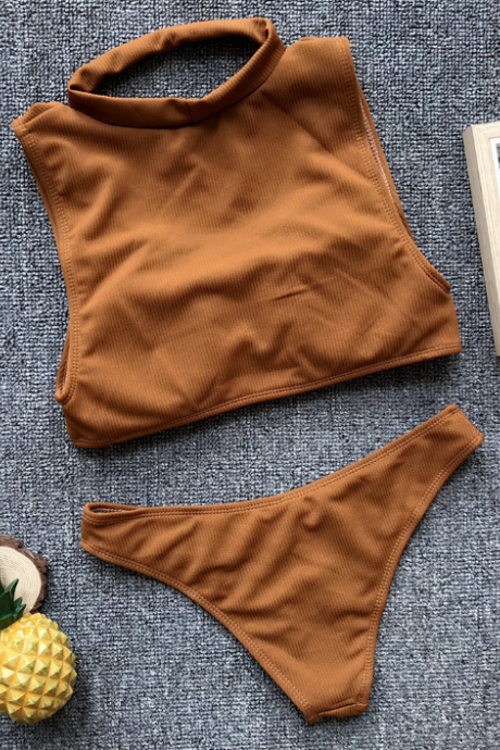 High-quality Pit Bar Fabric For Women's Seperated Swimsuits