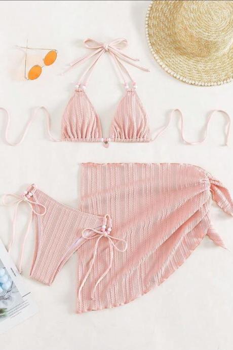 Camisole Triangle Bikini Beach Dress