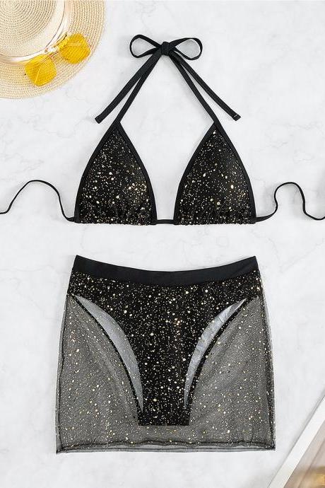 The Gold Triangle Swimsuit Is A Sexy Two-piece Bikini