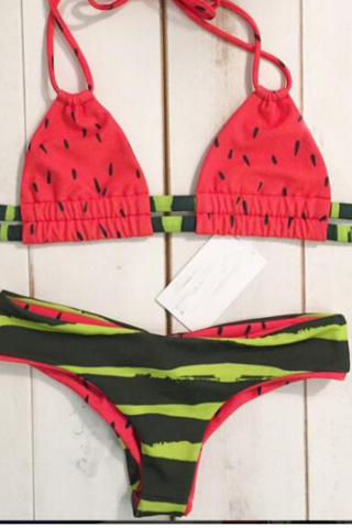 Fashion Watermelon Cute Bikinis