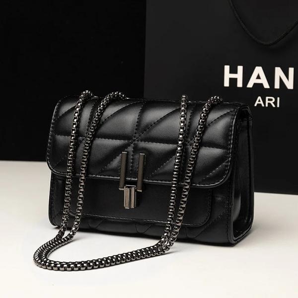 ★LAMINEZ★ 2way Chain Bag Black Edie Crossbody Bag - Black - Rebecca Minkoff
