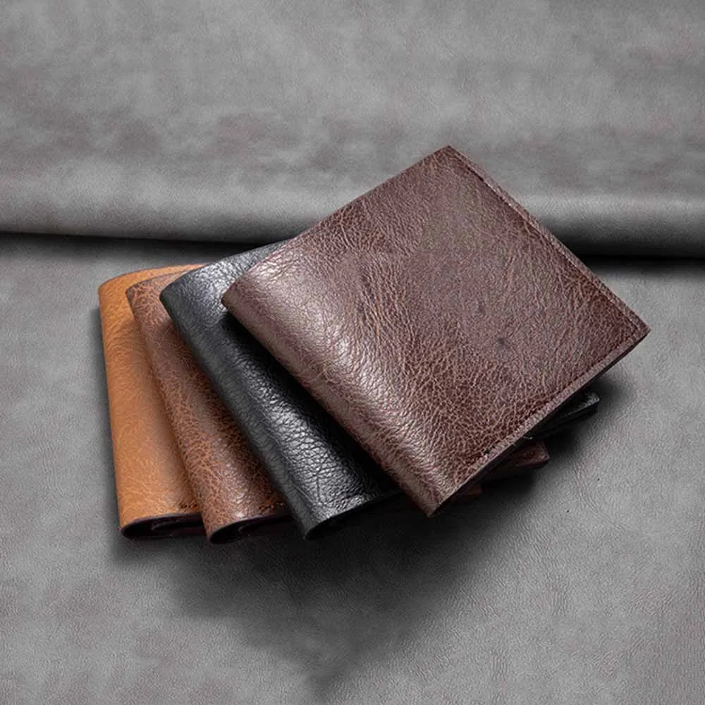 Genuine Leather Bifold Wallets For Men on Luulla
